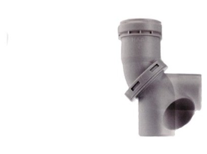 HAAS plynule nastavitelné HT koleno od 0° do 87°  DN 50 / 40